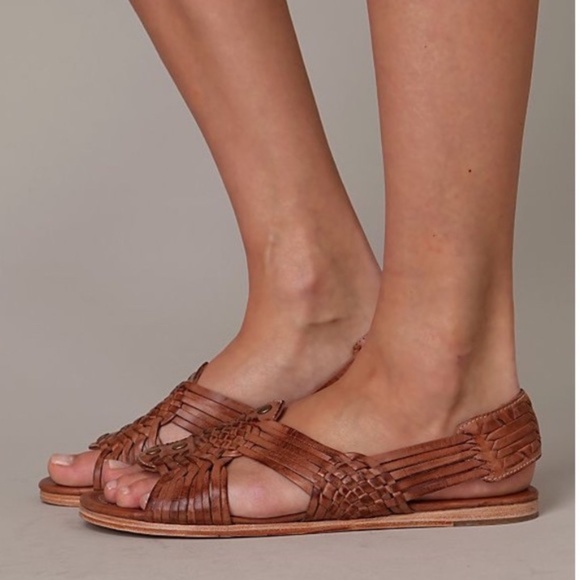 Frye Shoes - FRYE Lawson Huarache leather Sandals